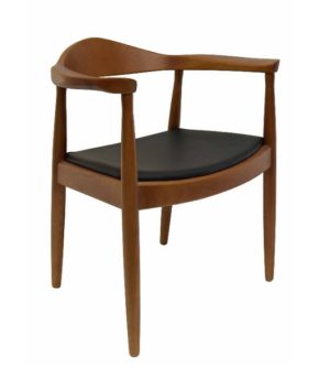 Hans Wegner Replica Round Chair - Walnut